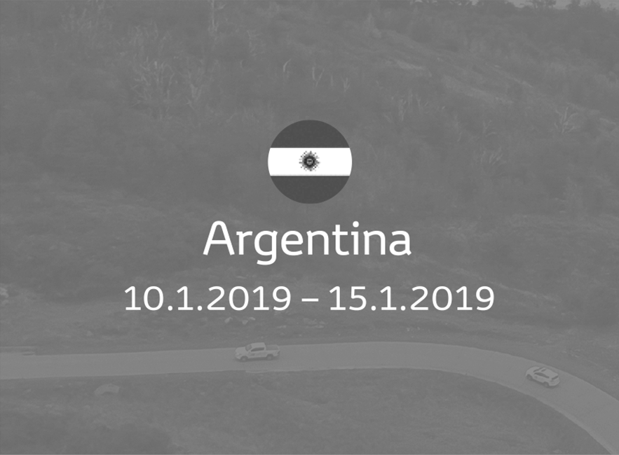 Argentina 10.1.2019 – 15.1.2019